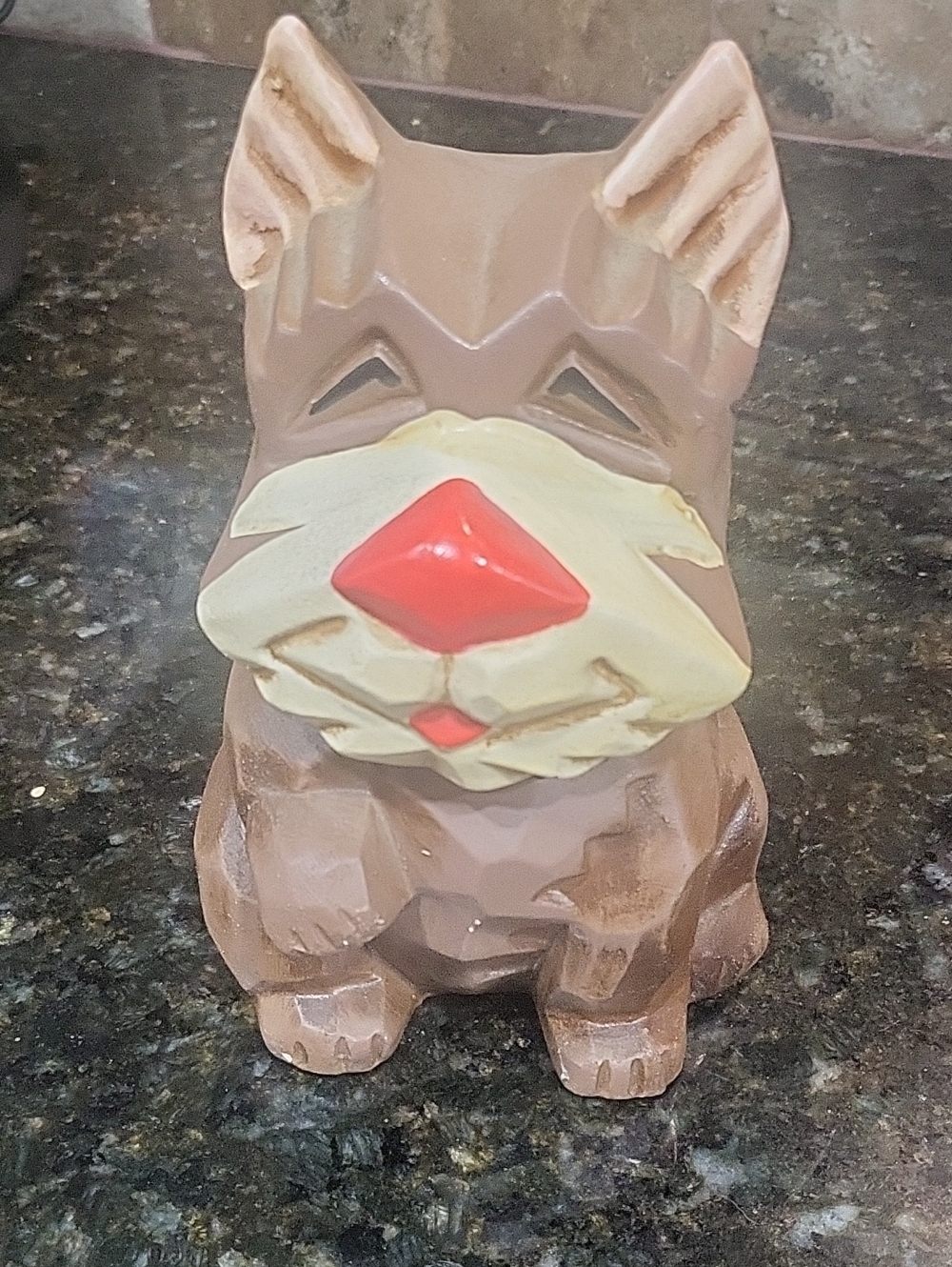 Vintage Napcoware Dog Coin Bank Napco